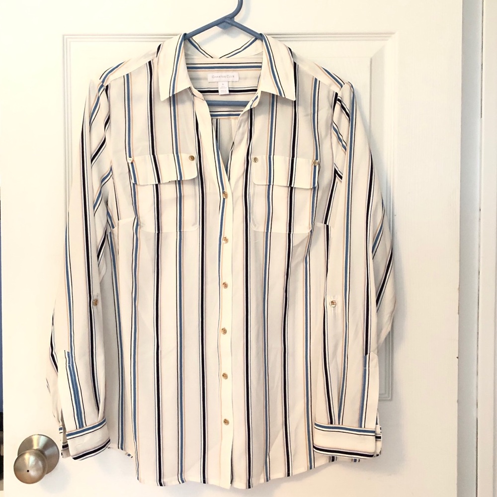 NWT Macy’s Charter Club Blouse